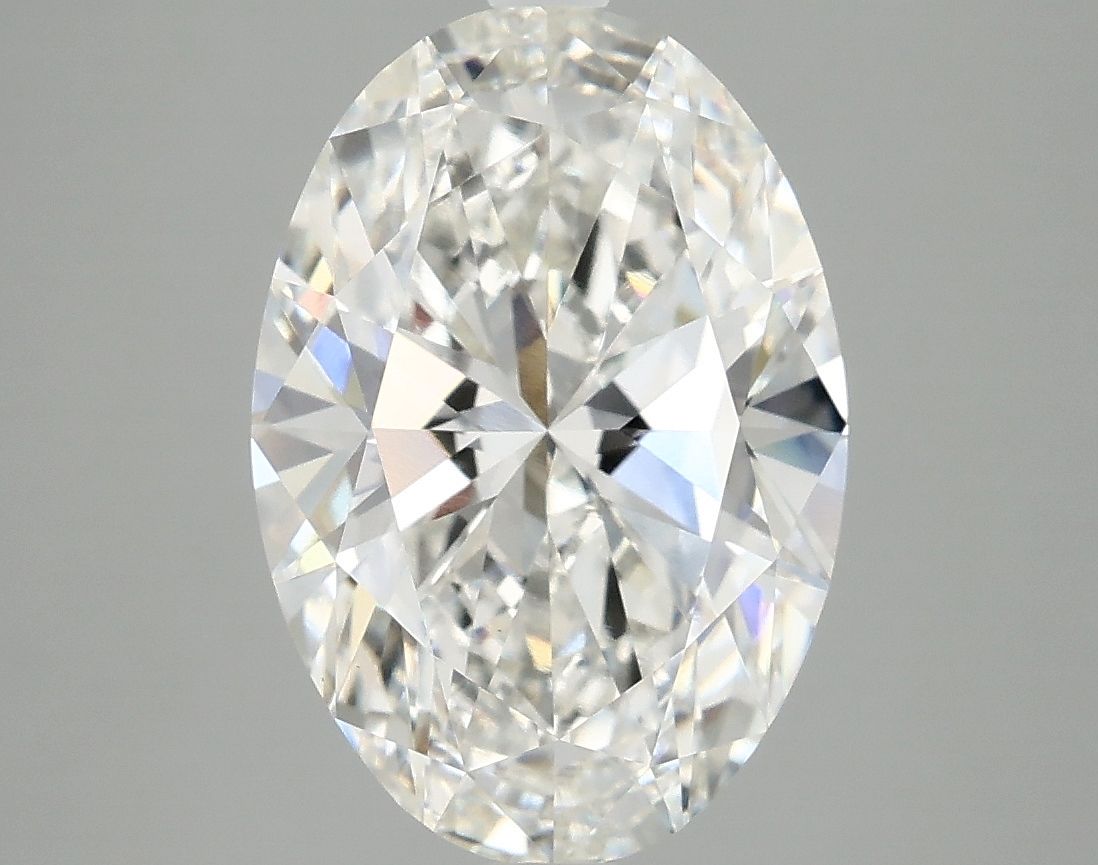 3.88 ct. oval Lab Grown Diamond front image