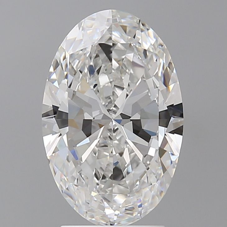 3.01 ct. oval Lab Grown Diamond front image