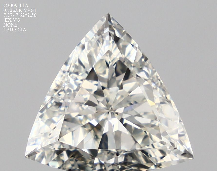0.72 ct Triangular Diamond