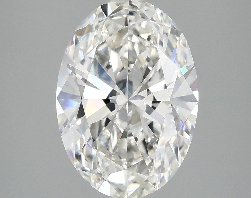 2.82 ct. oval Lab Grown Diamond front image
