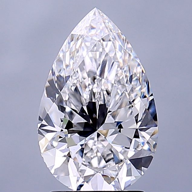 2.01 ct. pear Lab Grown Diamond front image