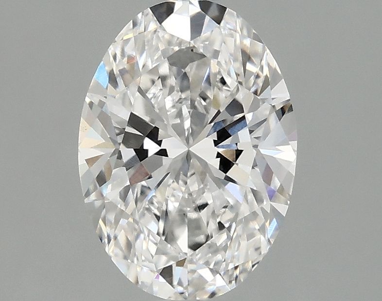 1.63 ct. oval Lab Grown Diamond front image