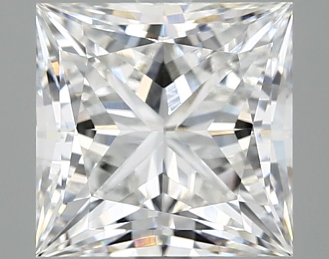 3.92 ct. princess Lab Grown Diamond front image