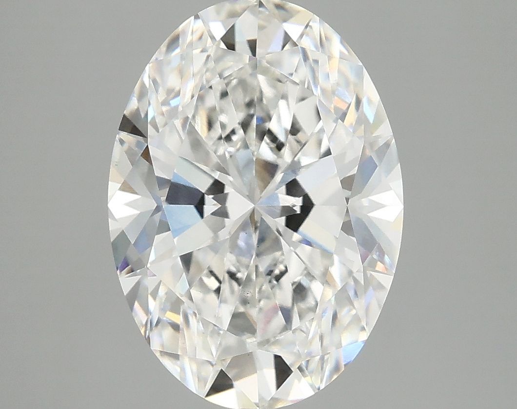 4.10 ct. oval Lab Grown Diamond front image