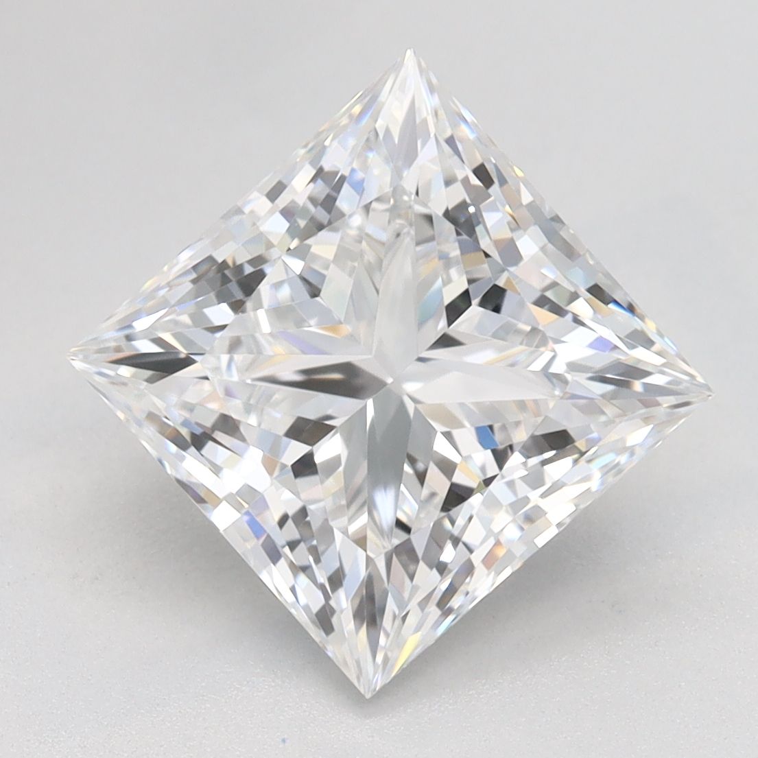3.29 ct. princess Lab Grown Diamond front image