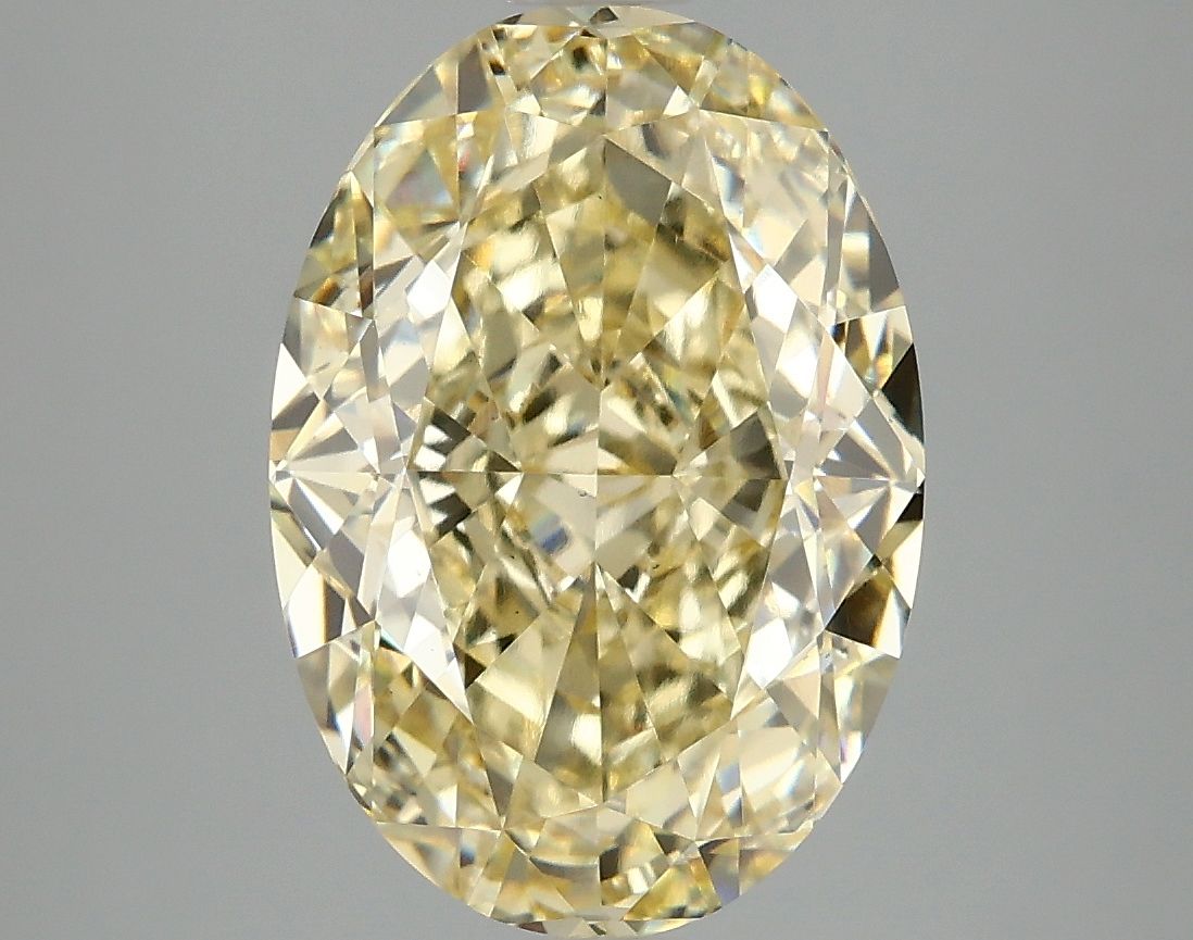 5.08 ct. oval Lab Grown Diamond front image