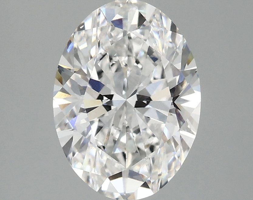 2.10 ct. oval Lab Grown Diamond front image