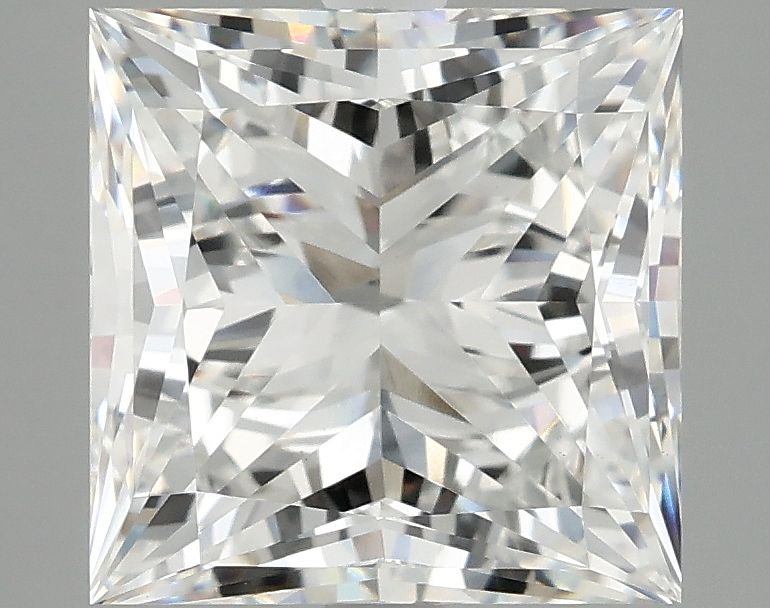 4.21 ct. princess Lab Grown Diamond front image