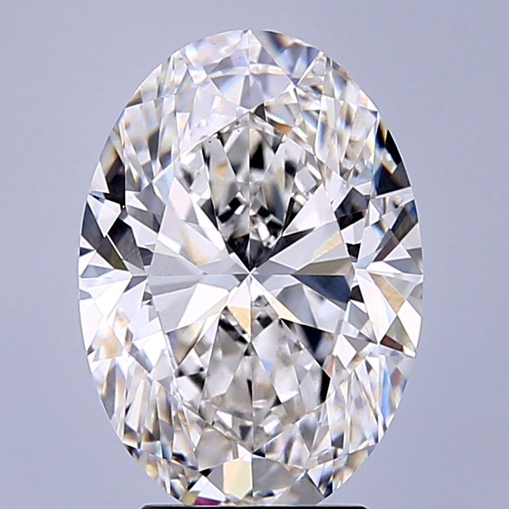 3.91 ct. oval Lab Grown Diamond front image