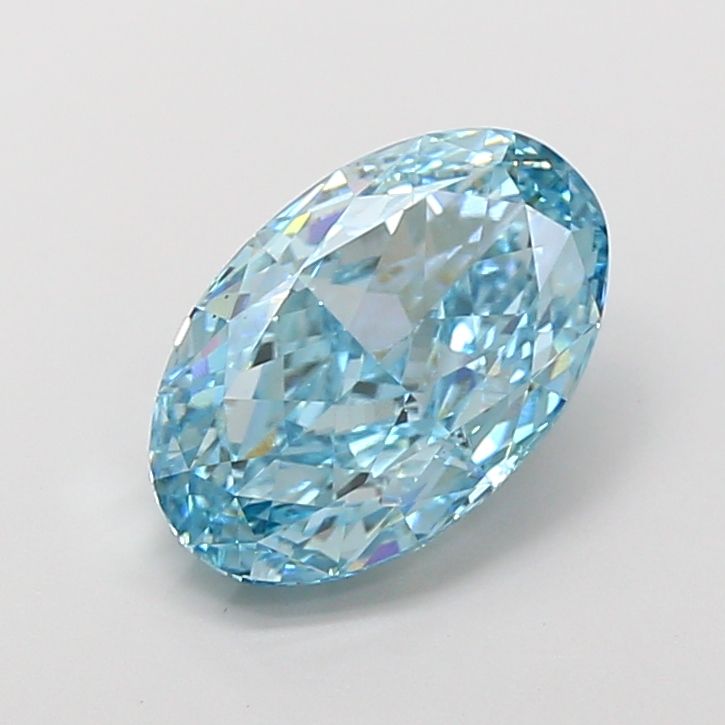 3.95 ct. oval Lab Grown Diamond front image