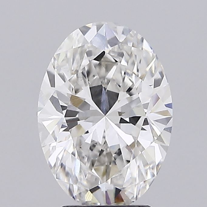 3.09 ct. oval Lab Grown Diamond front image