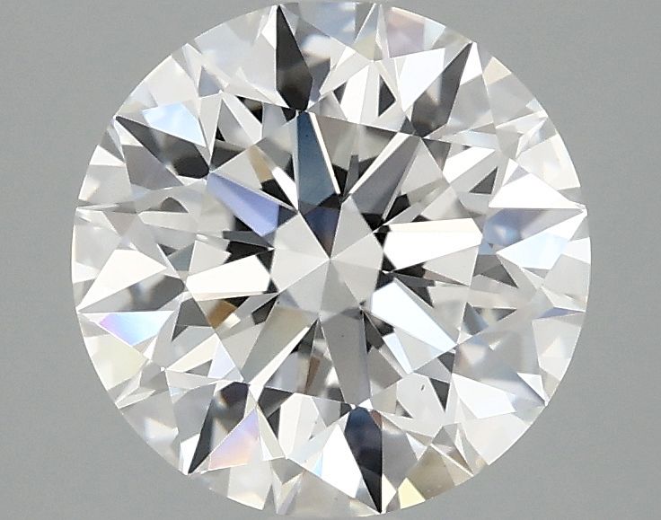 2.45 ct. round Lab Grown Diamond front image