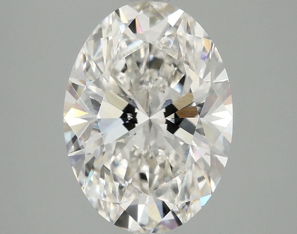 3.10 ct. oval Lab Grown Diamond front image