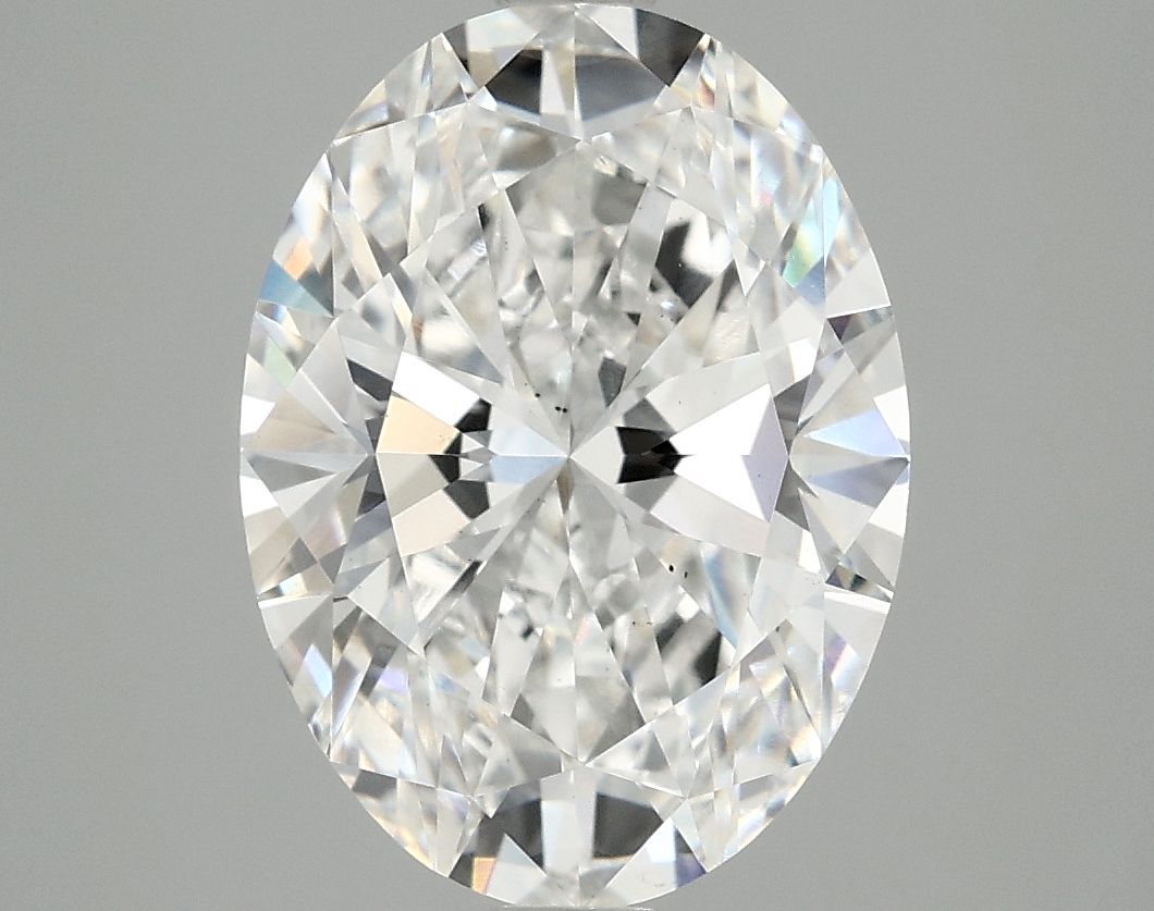 4.05 ct. oval Lab Grown Diamond front image