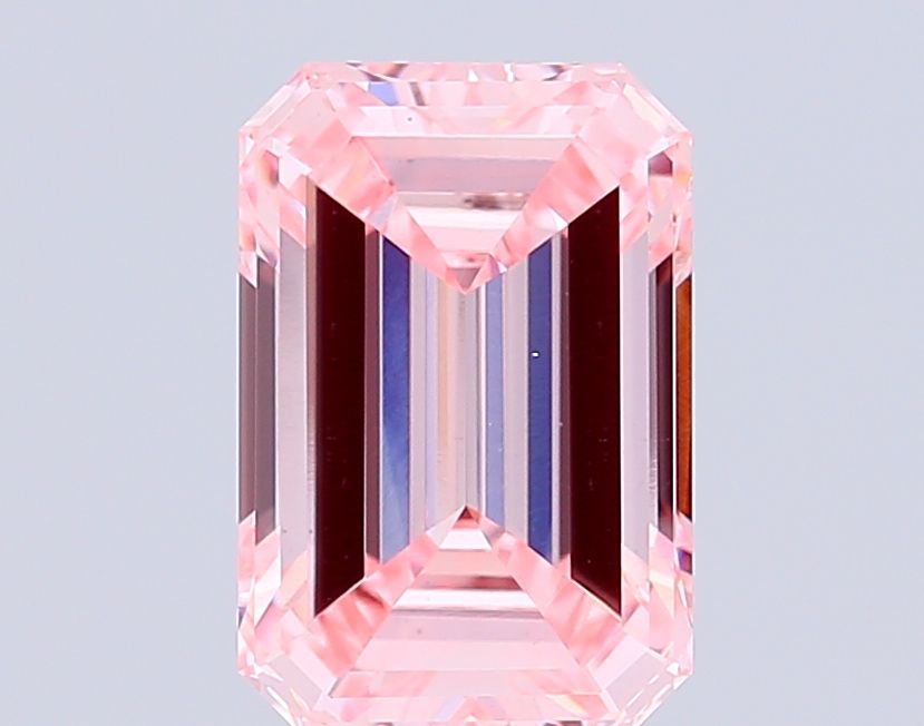 6.02 ct. emerald Lab Grown Diamond front image