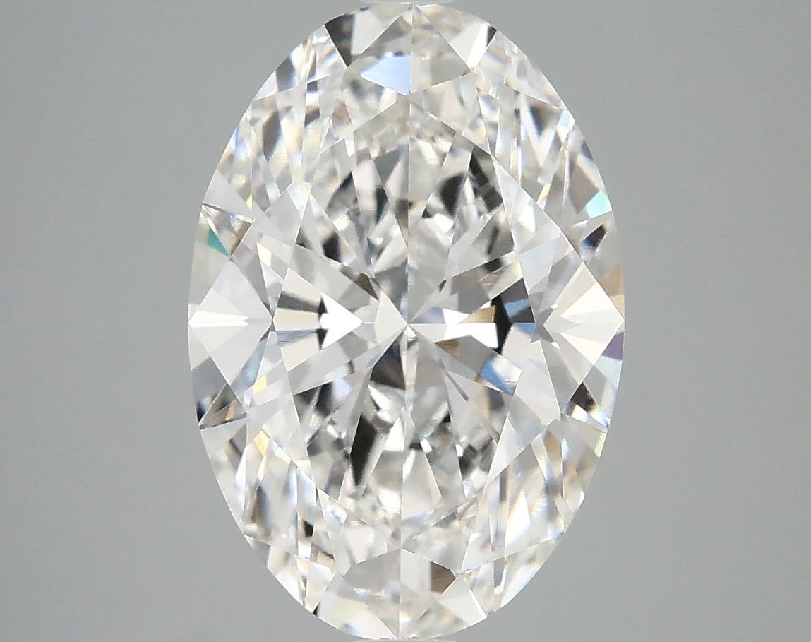 4.10 ct. oval Lab Grown Diamond front image
