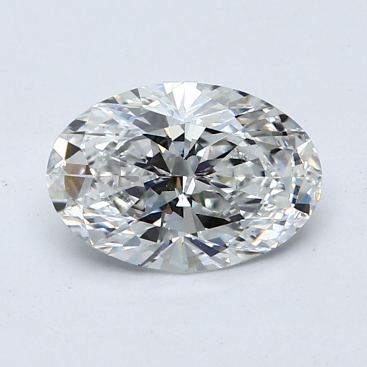 2.05 ct. oval Lab Grown Diamond front image