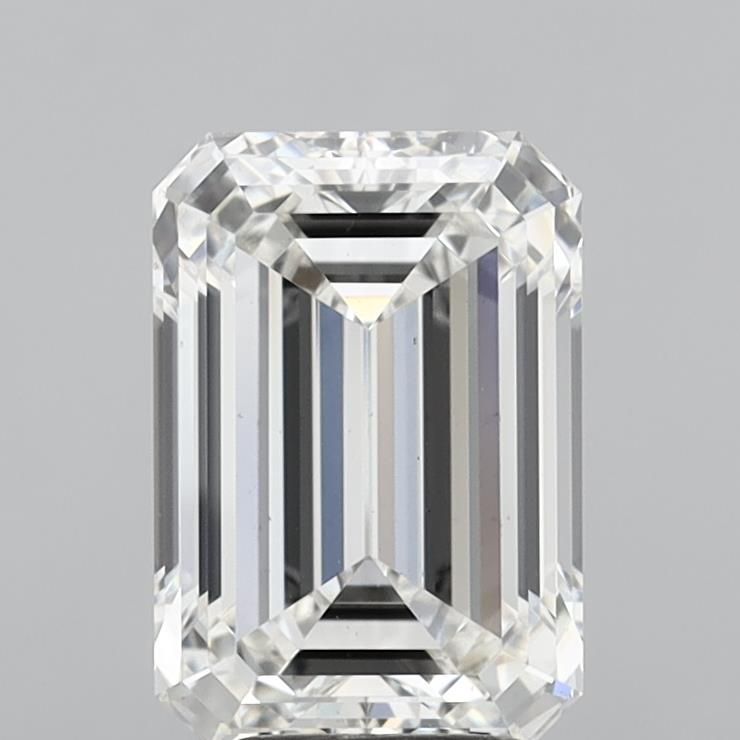 4.02 ct. emerald Lab Grown Diamond front image