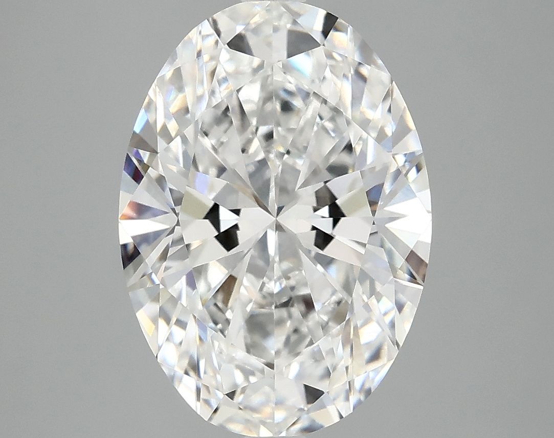 4.10 ct. oval Lab Grown Diamond front image