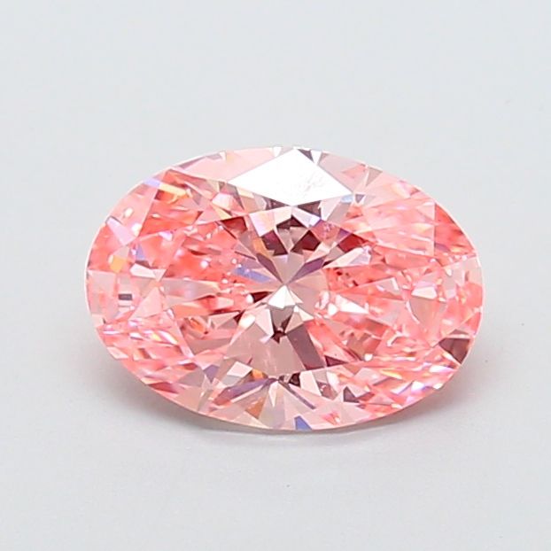OVAL 1.92ct Fancy Vivid Pink VS1 – EX EX STG