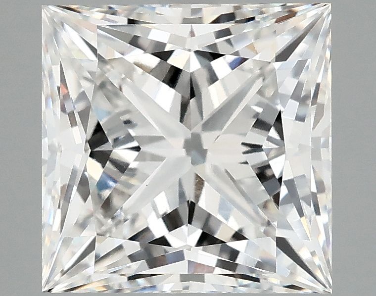 4.18 ct. princess Lab Grown Diamond front image