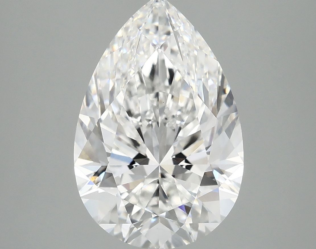 4.10 ct. pear Lab Grown Diamond front image