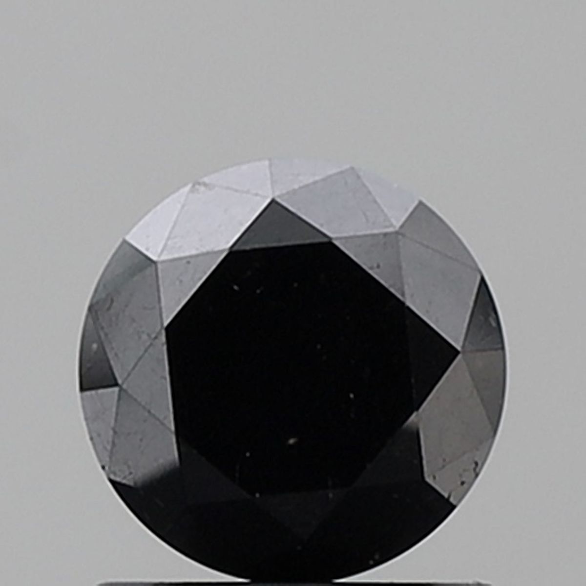 1.25 Carat Round Diamond Fancy Black VS1