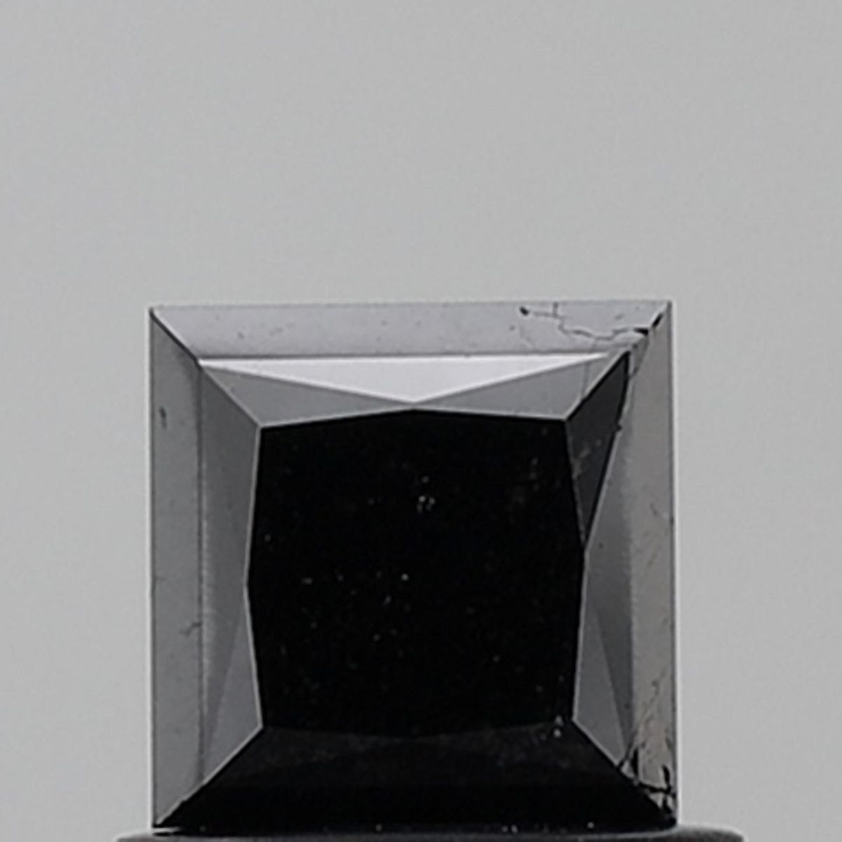 0.93 Carat Princess Diamond Fancy Black VS1