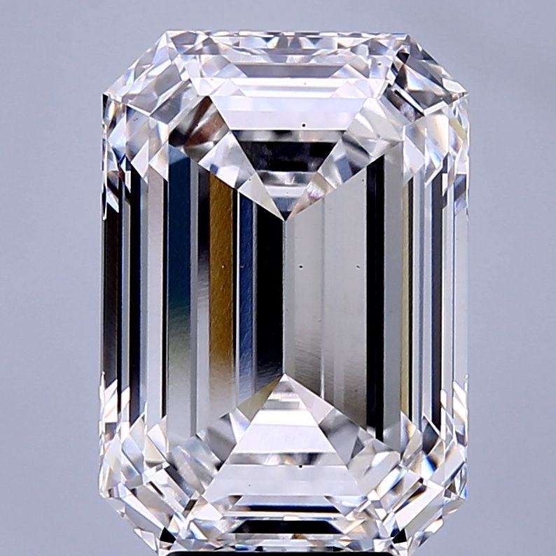 7.38 ct. emerald Lab Grown Diamond front image