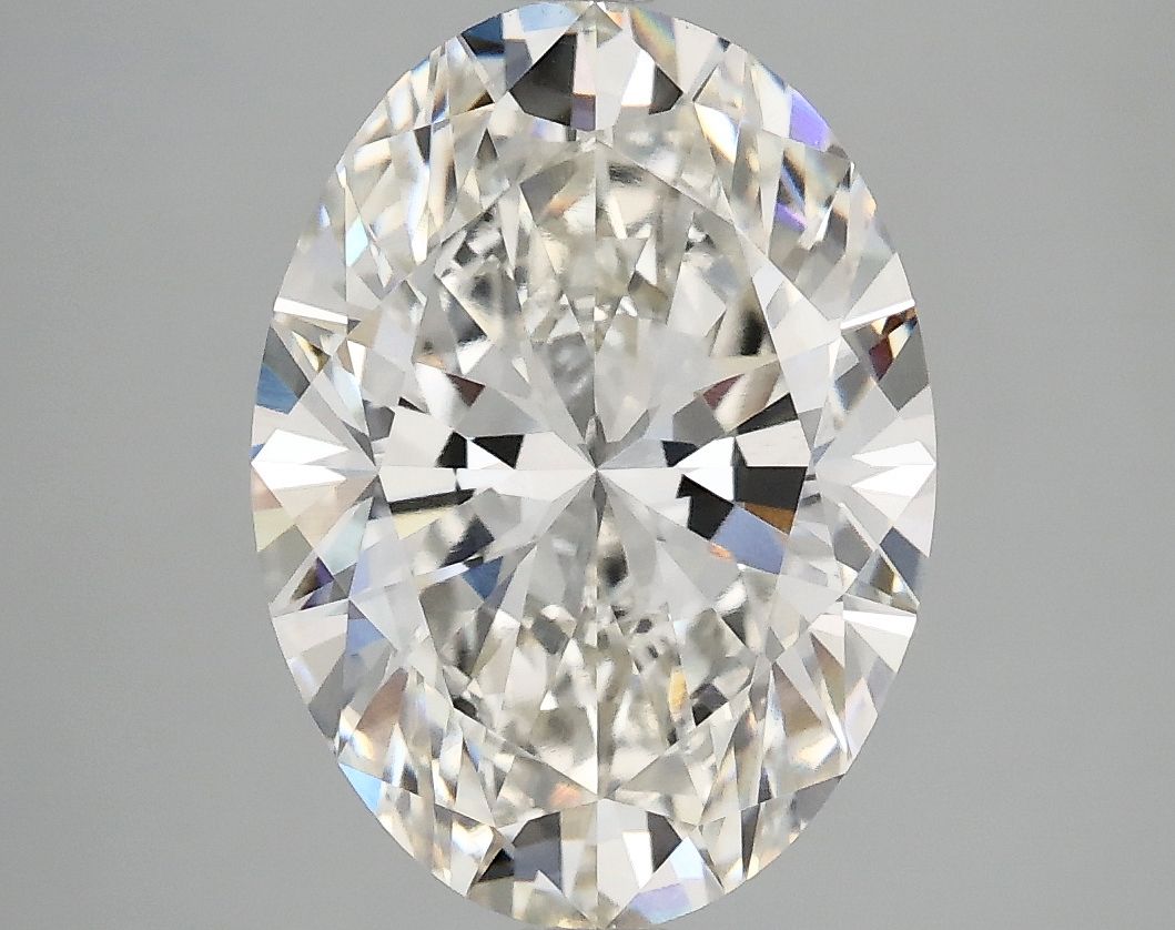 4.06 ct. oval Lab Grown Diamond front image