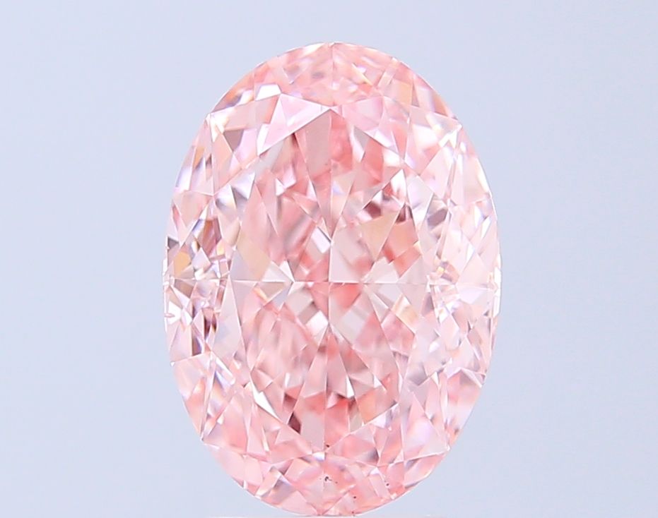 4.50 ct. oval Lab Grown Diamond front image