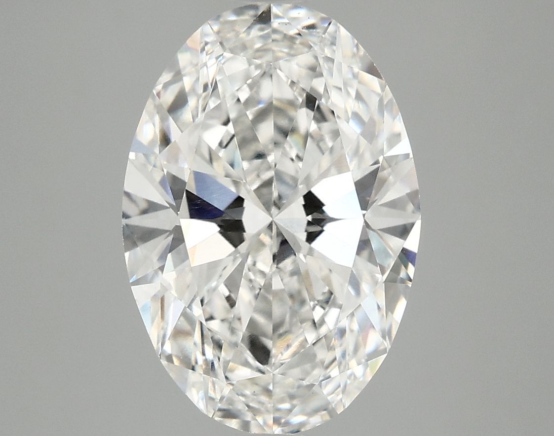 3.98 ct. oval Lab Grown Diamond front image