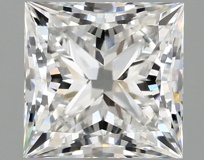 2.09 ct. princess Lab Grown Diamond front image