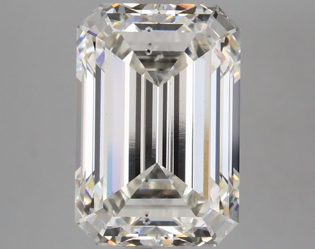 4.91 ct. emerald Lab Grown Diamond front image