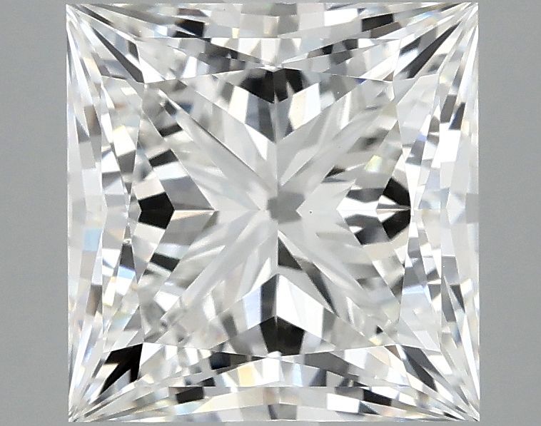 4.11 ct. princess Lab Grown Diamond front image