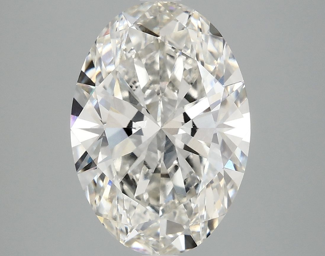 4.04 ct. oval Lab Grown Diamond front image