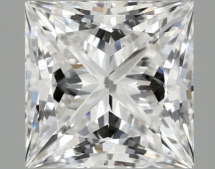 2.10 ct. princess Lab Grown Diamond front image
