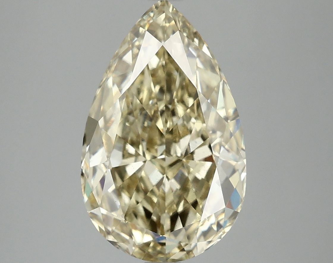 4.08 ct. pear Lab Grown Diamond front image