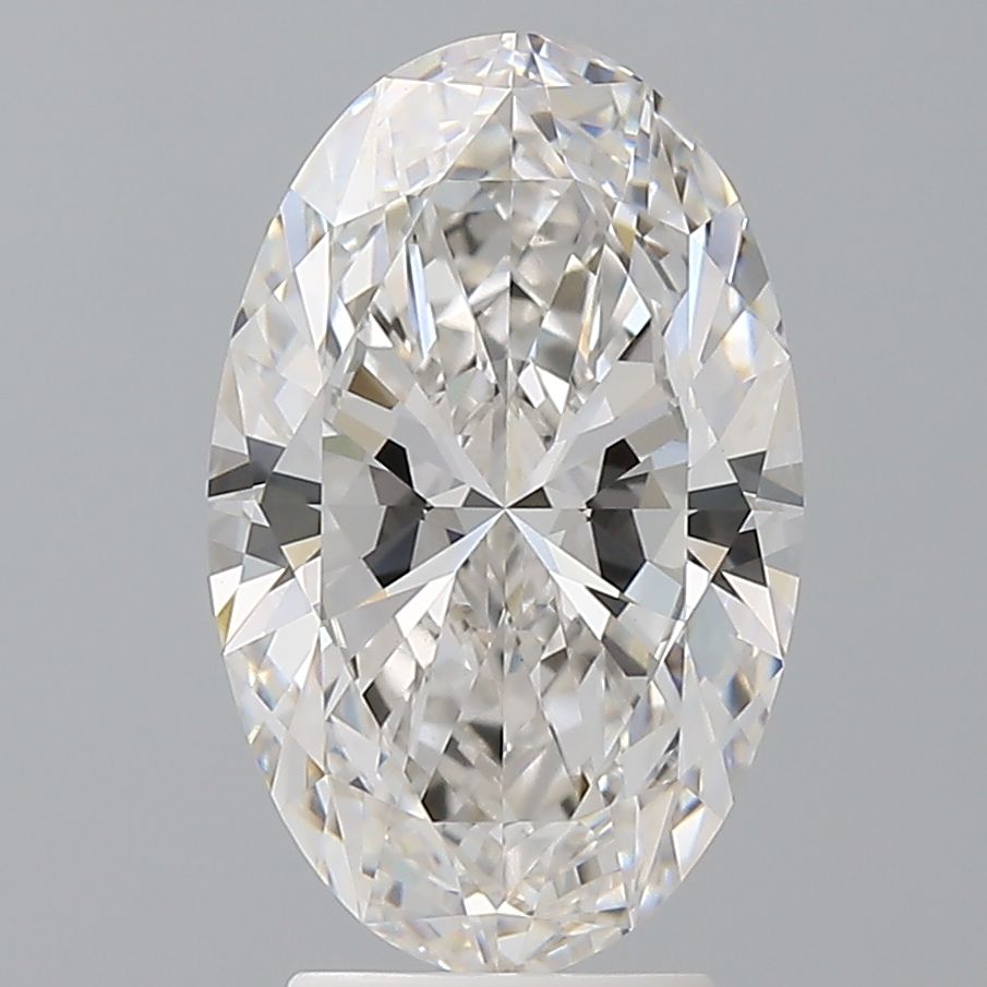 3.53 ct. oval Lab Grown Diamond front image