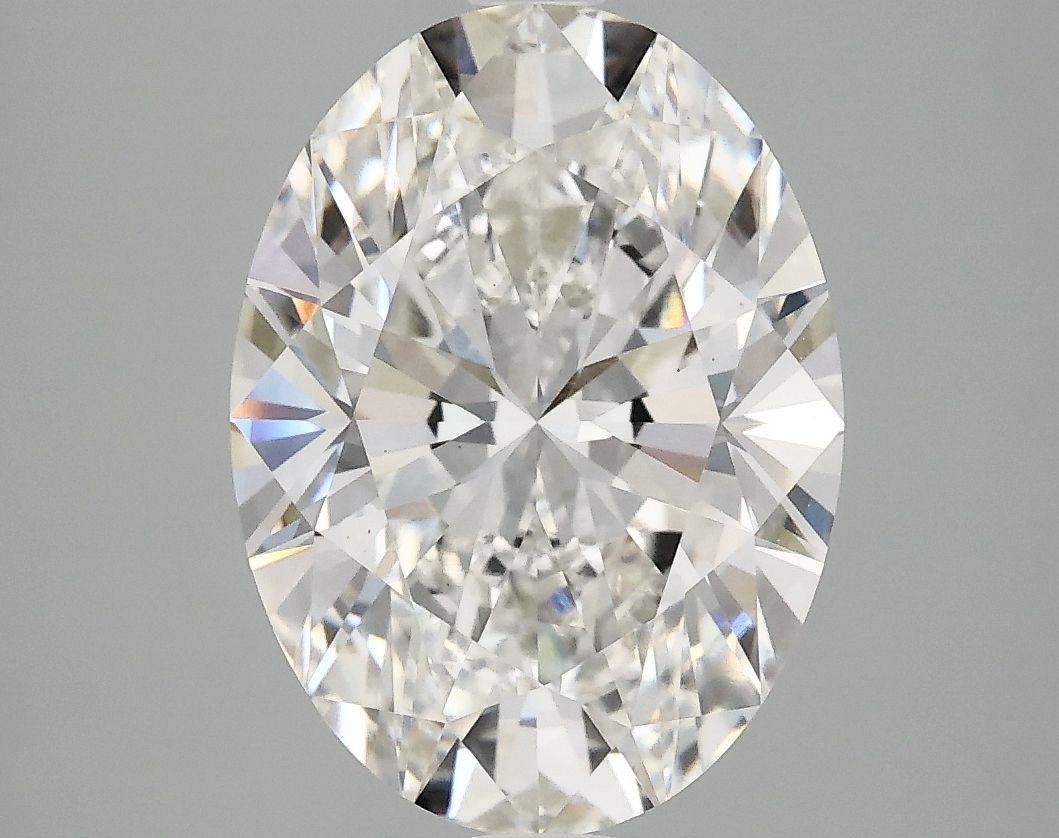 4.10 ct. oval Lab Grown Diamond front image