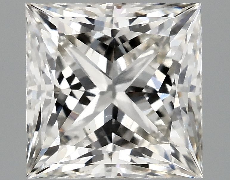 2.10 ct. princess Lab Grown Diamond front image