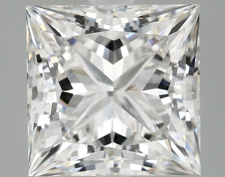 2.59 ct. princess Lab Grown Diamond front image