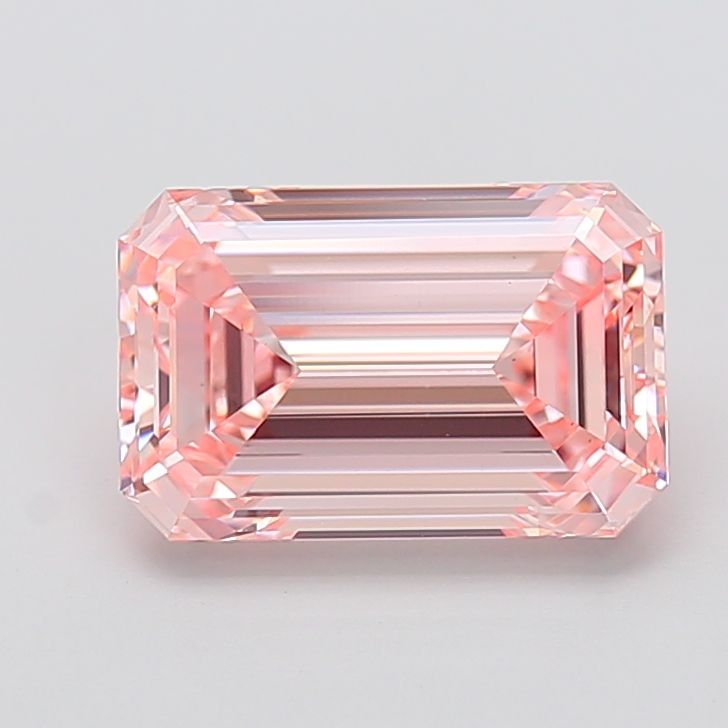 4.09 ct. emerald Lab Grown Diamond front image