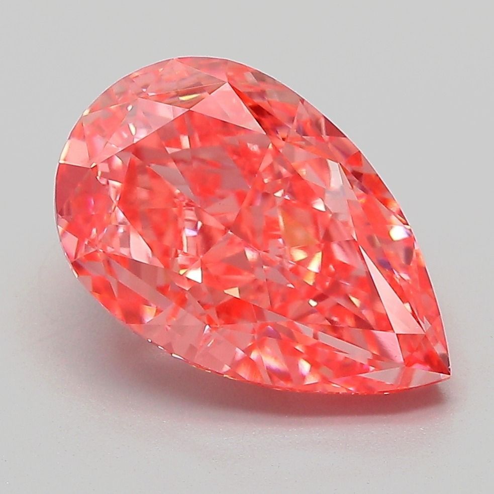 4.21 ct. pear Lab Grown Diamond front image