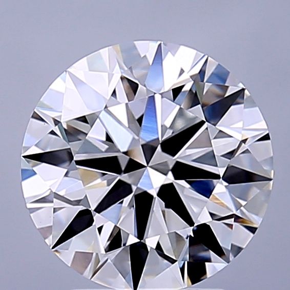 2.50 ct. round Lab Grown Diamond front image