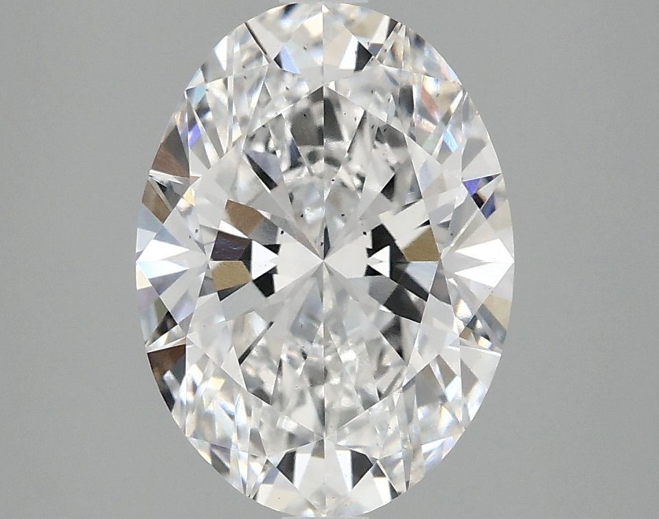 2.87 ct. oval Lab Grown Diamond front image