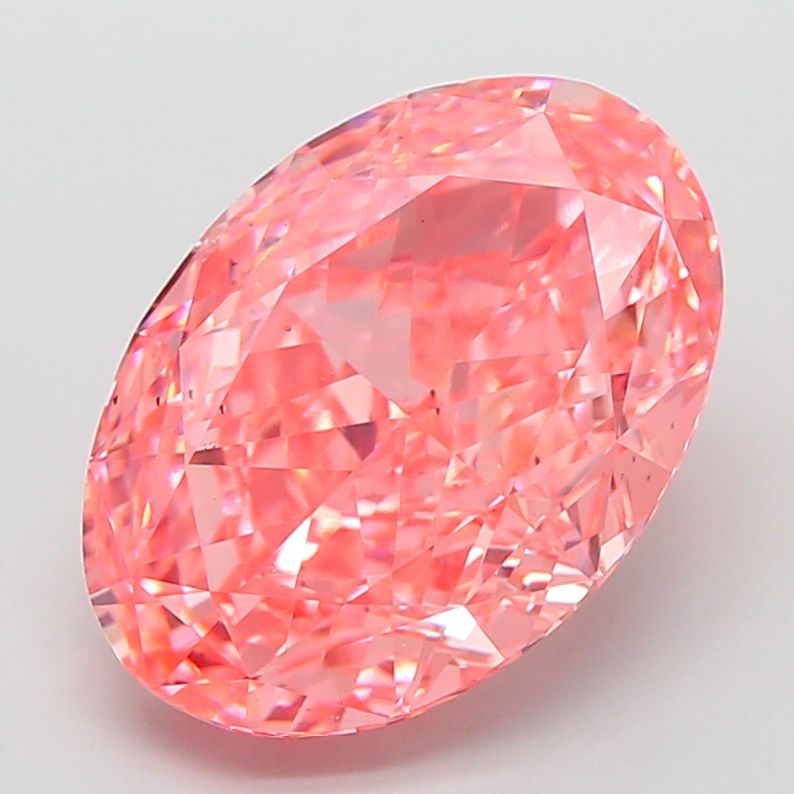 5.07 ct. oval Lab Grown Diamond front image