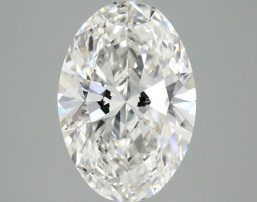 2.82 ct. oval Lab Grown Diamond front image