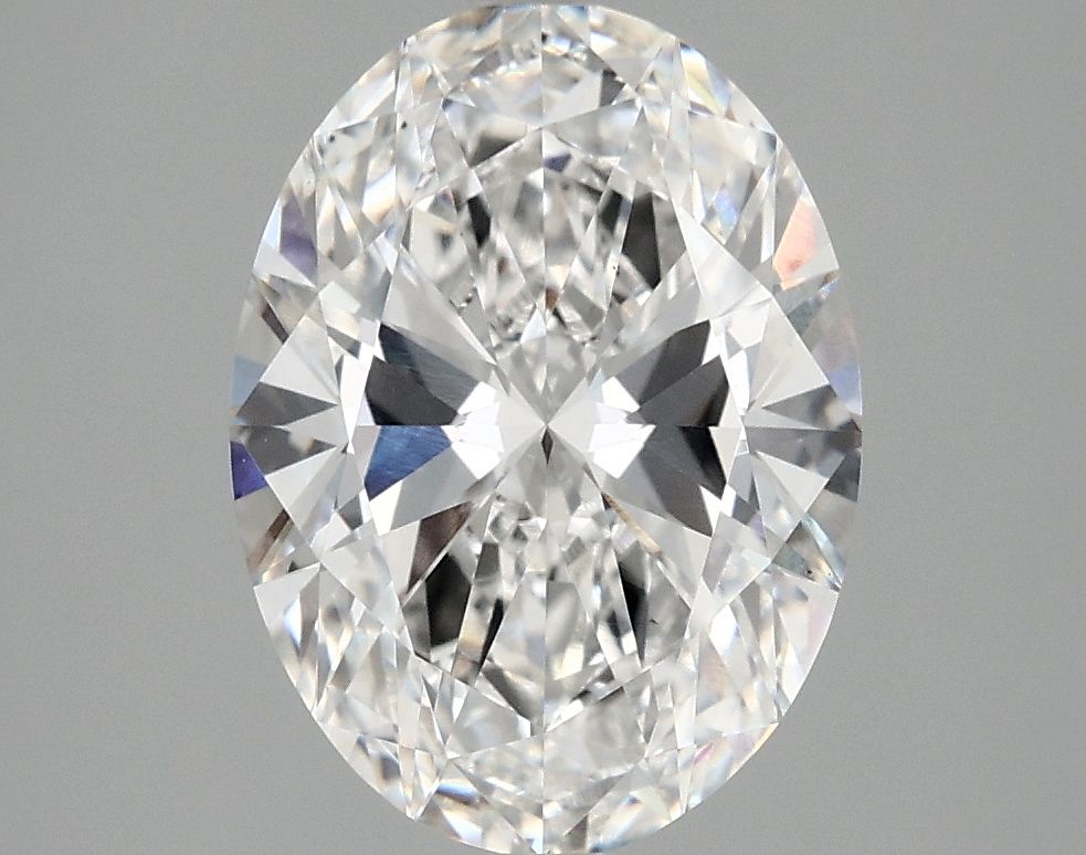 3.02 ct. oval Lab Grown Diamond front image