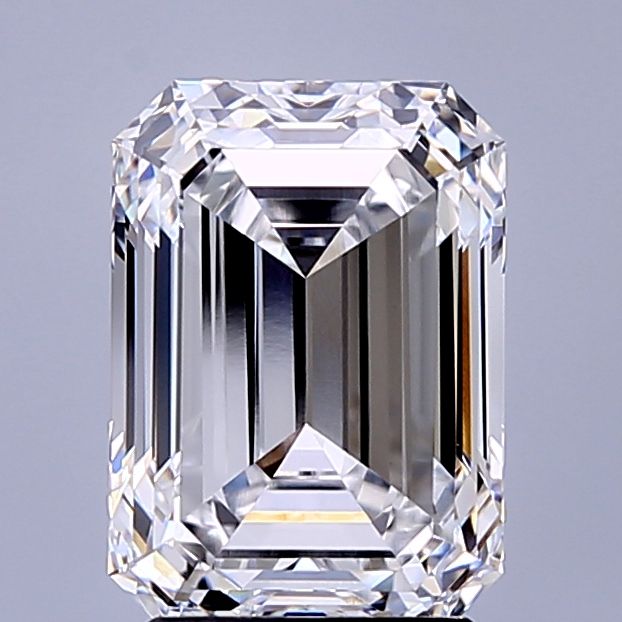 3.22 ct. emerald Lab Grown Diamond front image